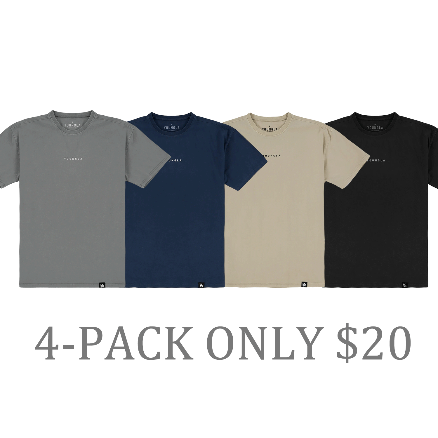 Men’s Muscle Fit Essential T-Shirt – Soft Stretch Cotton Gym & Casual Tee