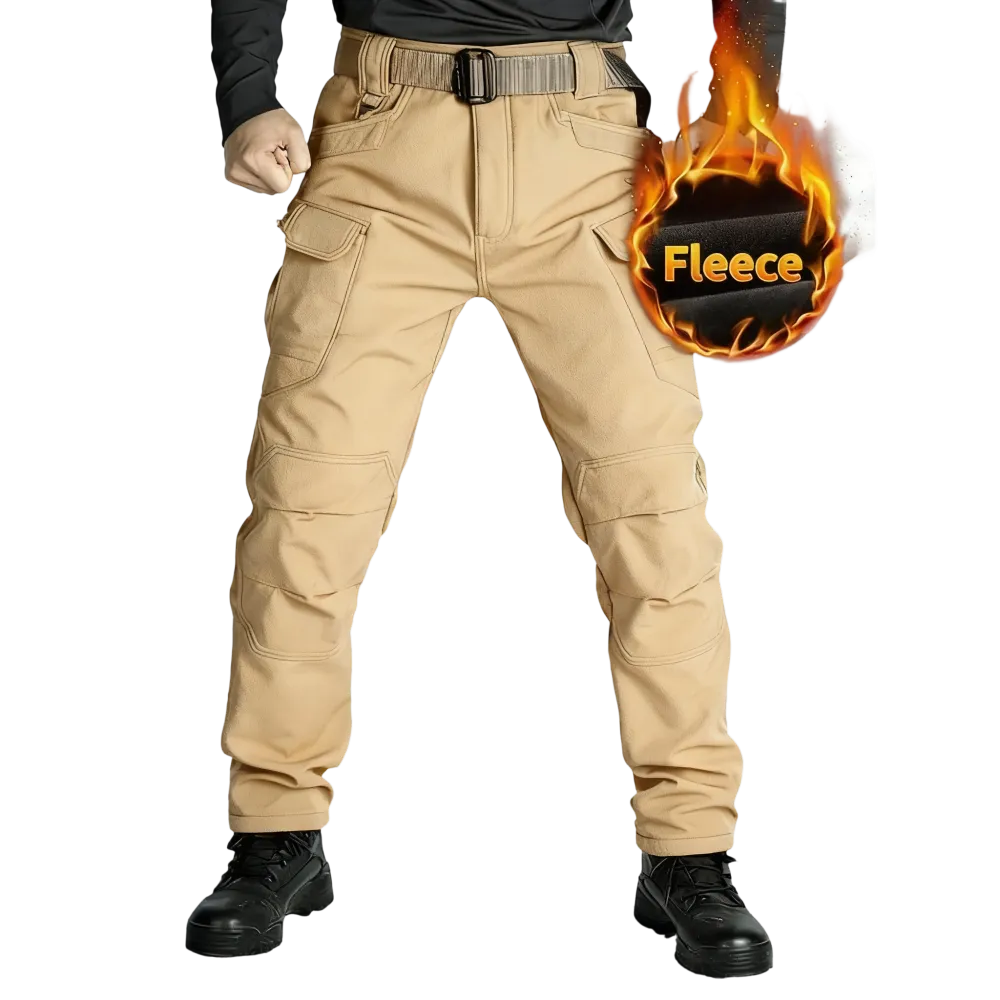 Windproof and warm men's outdoor military tactical pants