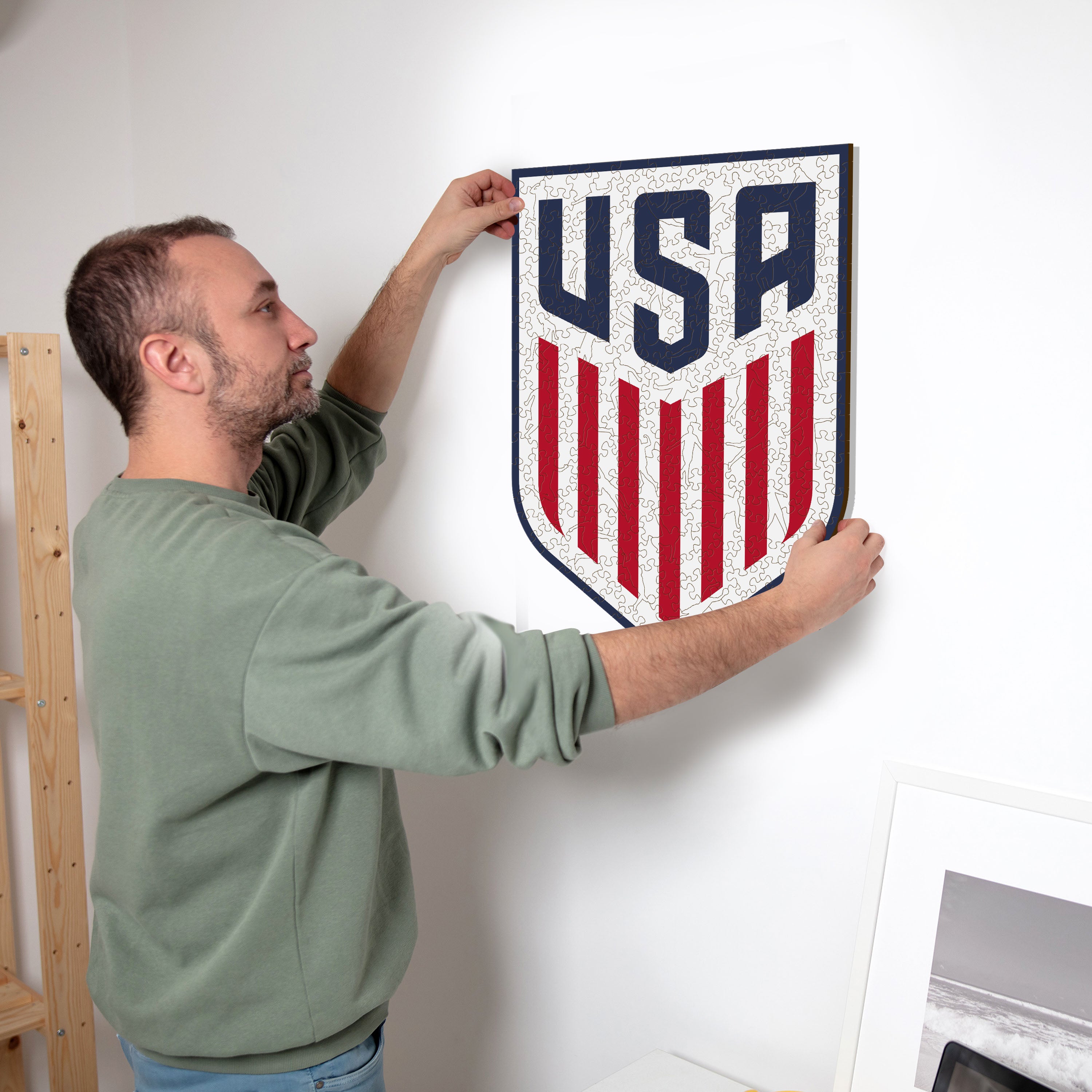 USMNT® Logo - Wooden Puzzle