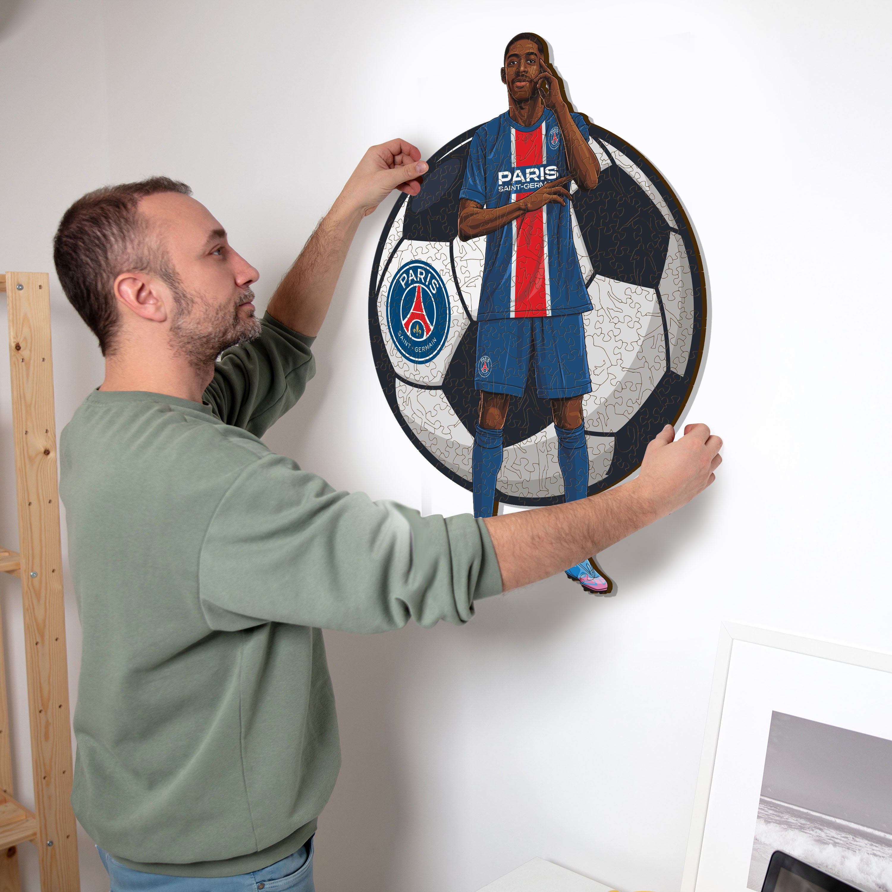 Ousmane Dembélé - Wooden Puzzle