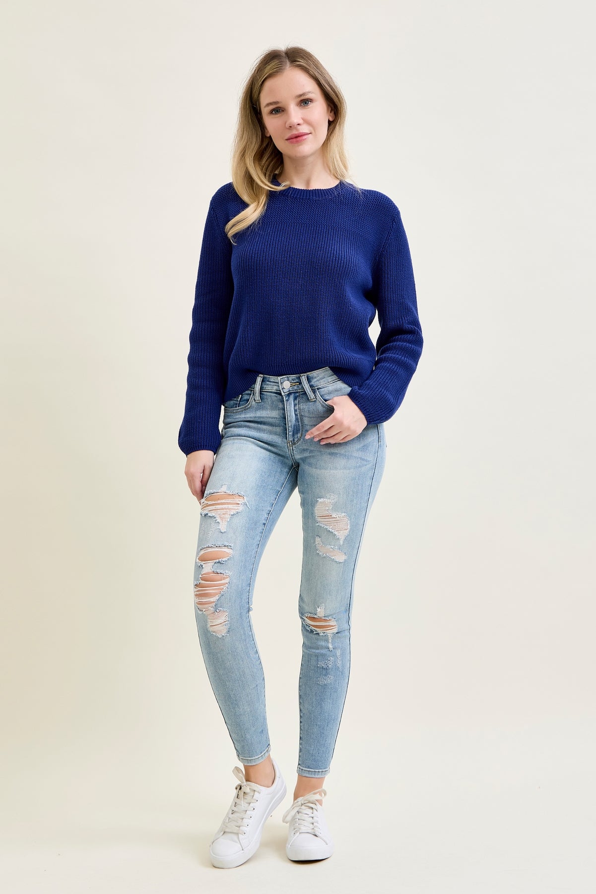 Darla Distressed Skinny Jeans