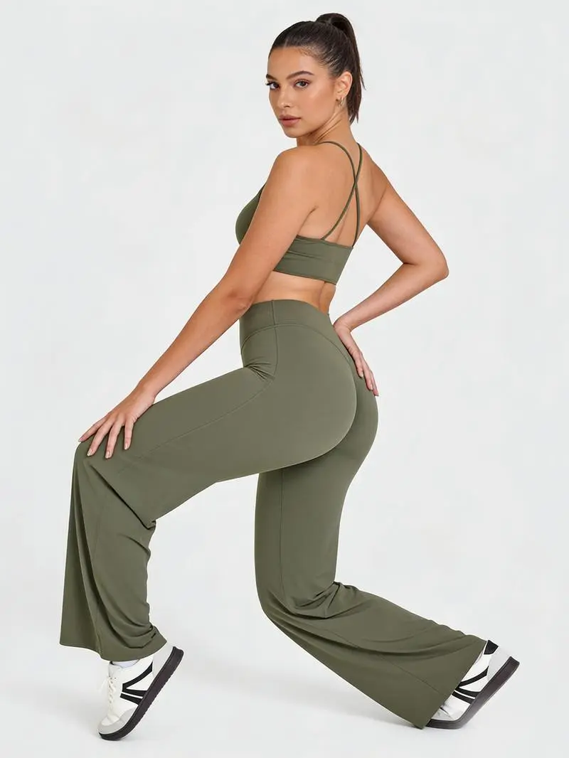 Women's Straight Leg Workout Yoga Pants