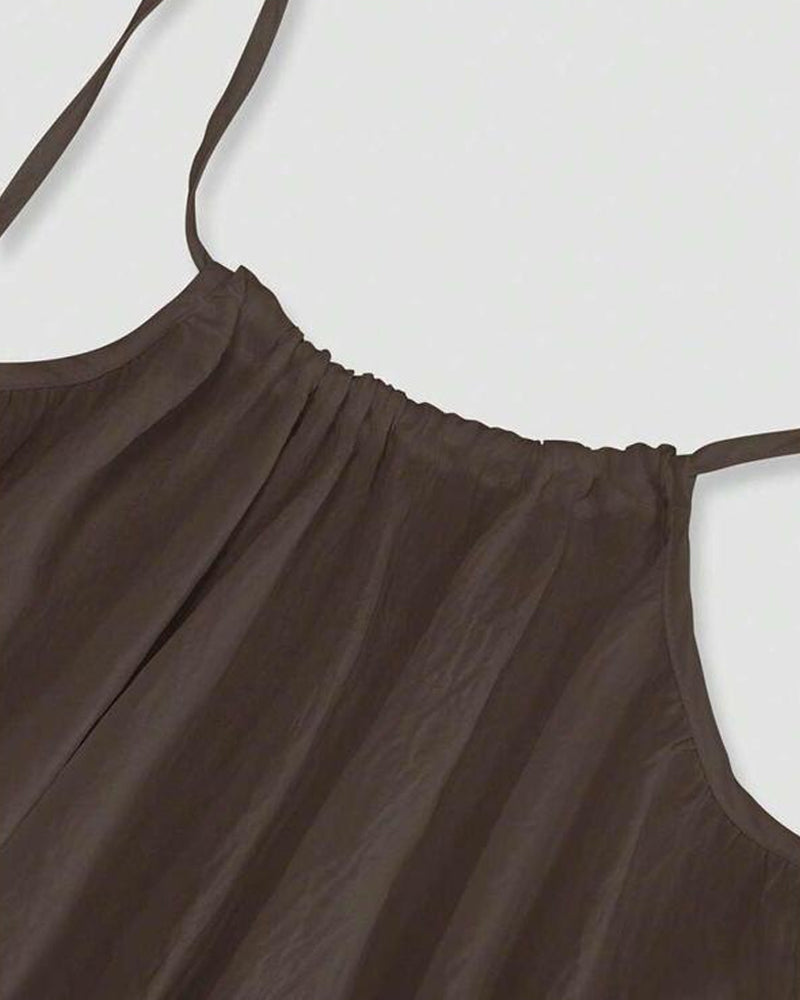 Women’s Summer Backless Cami Dress