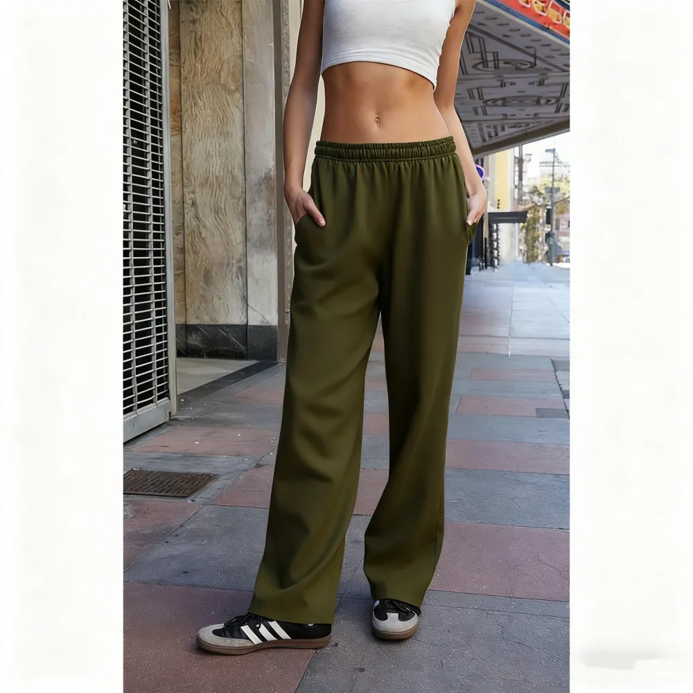 Women's Light Gray Soft Sweatpants