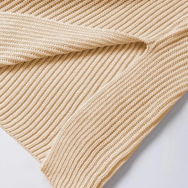 Women's loose-fitting round neck short-sleeved knitted sweater