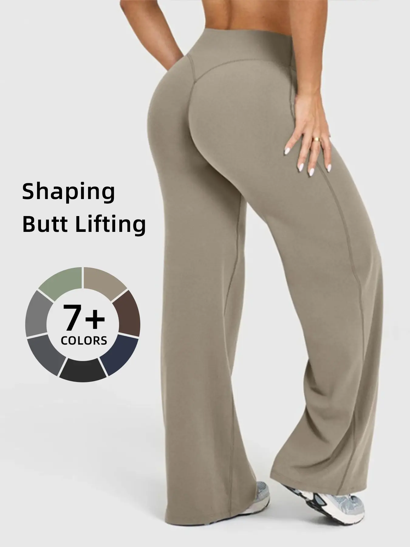 Women's Casual Wide Leg Sport Pants