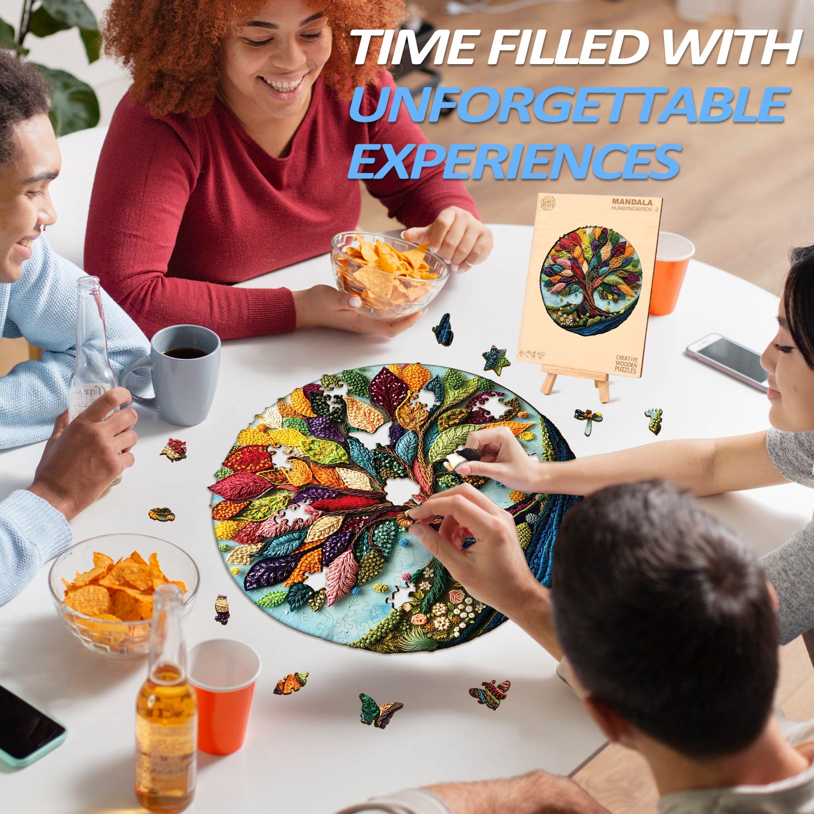 Fibrous Life Tree Wooden Jigsaw Puzzle