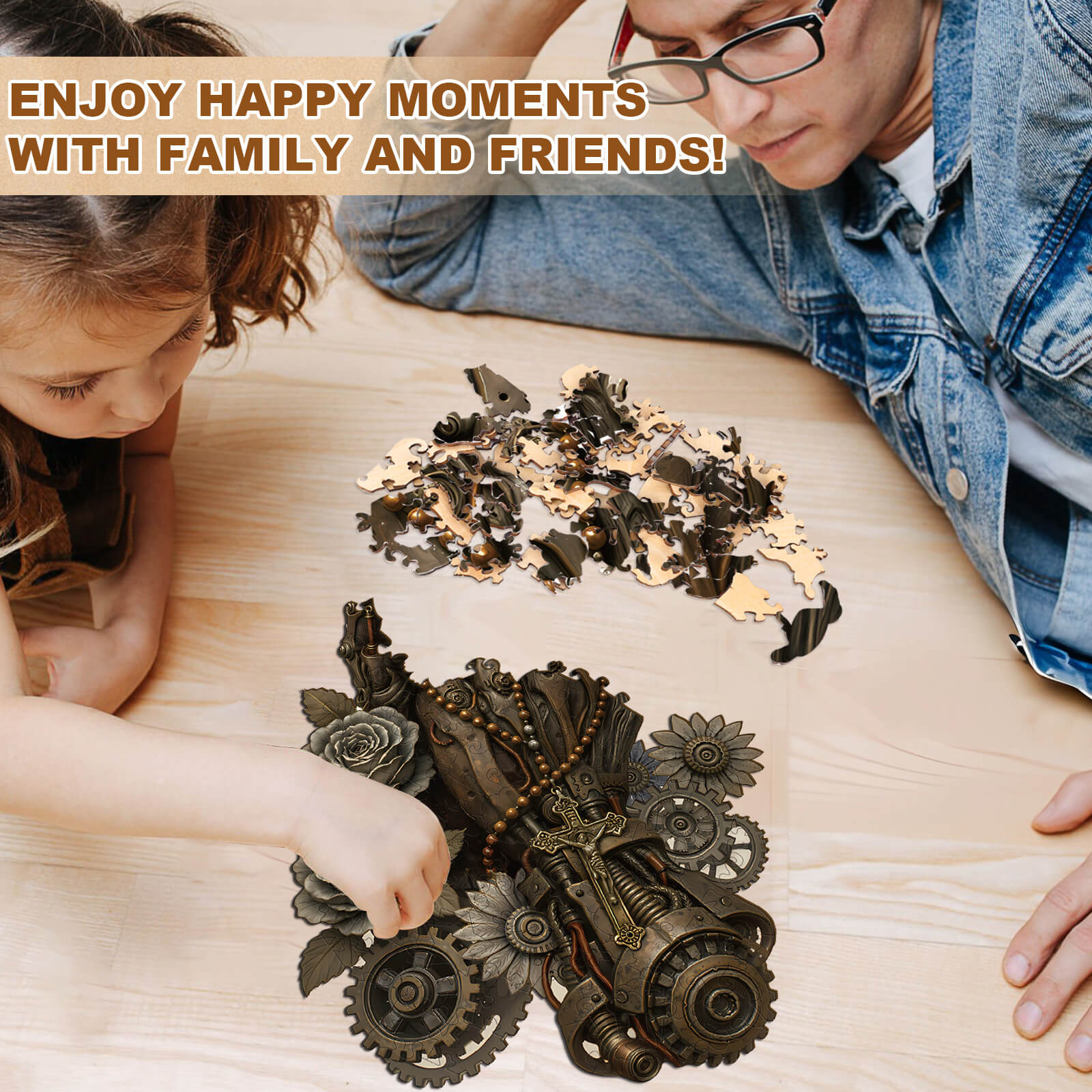 The Praying Hand-1 Wooden Jigsaw Puzzle