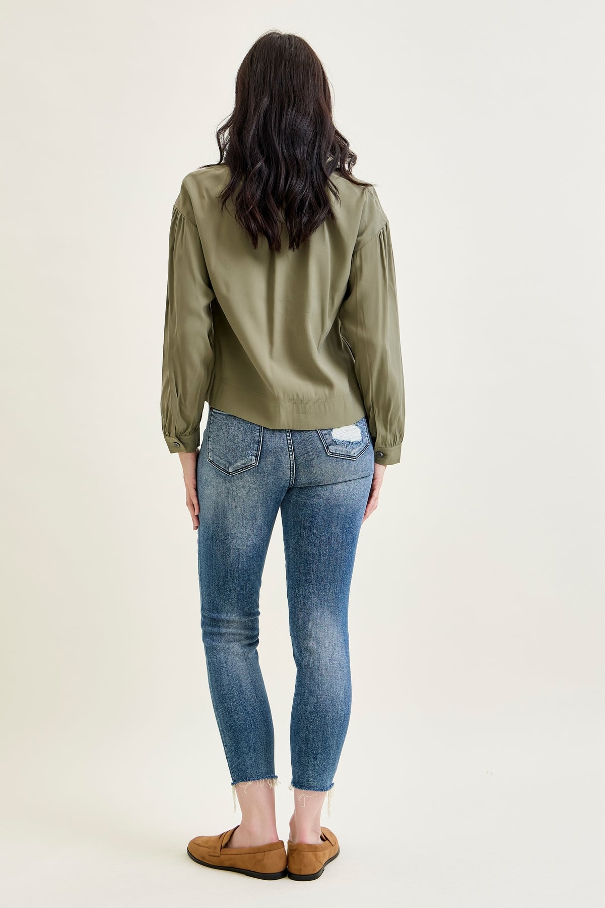 Angie Raw Hem Relaxed Fit