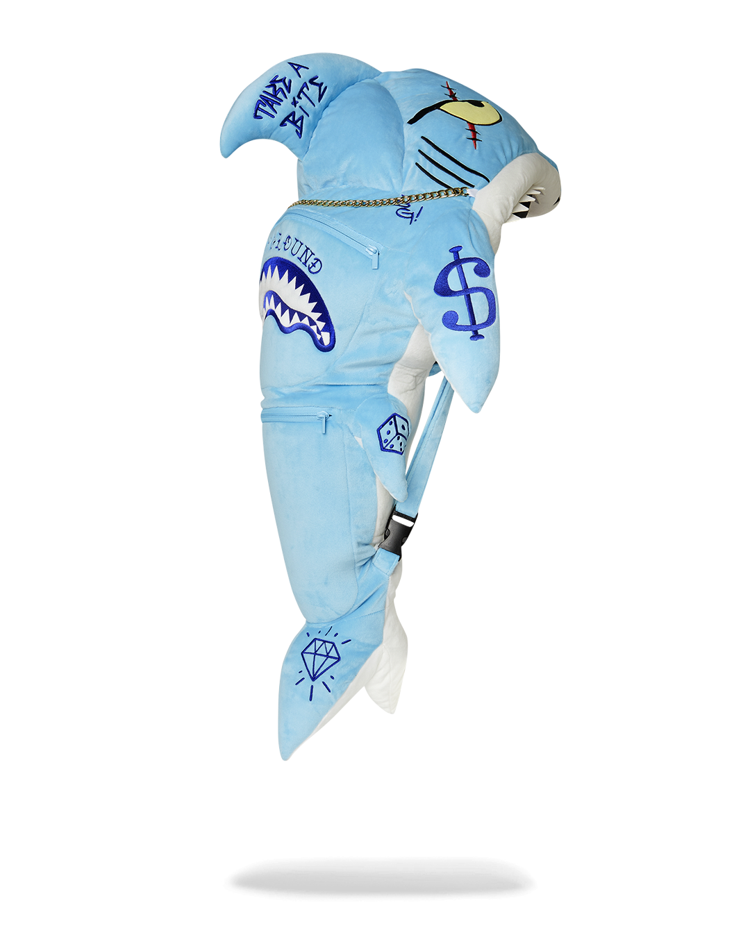 STUFFED SAVAGE HOODY BACKPACK SHARK