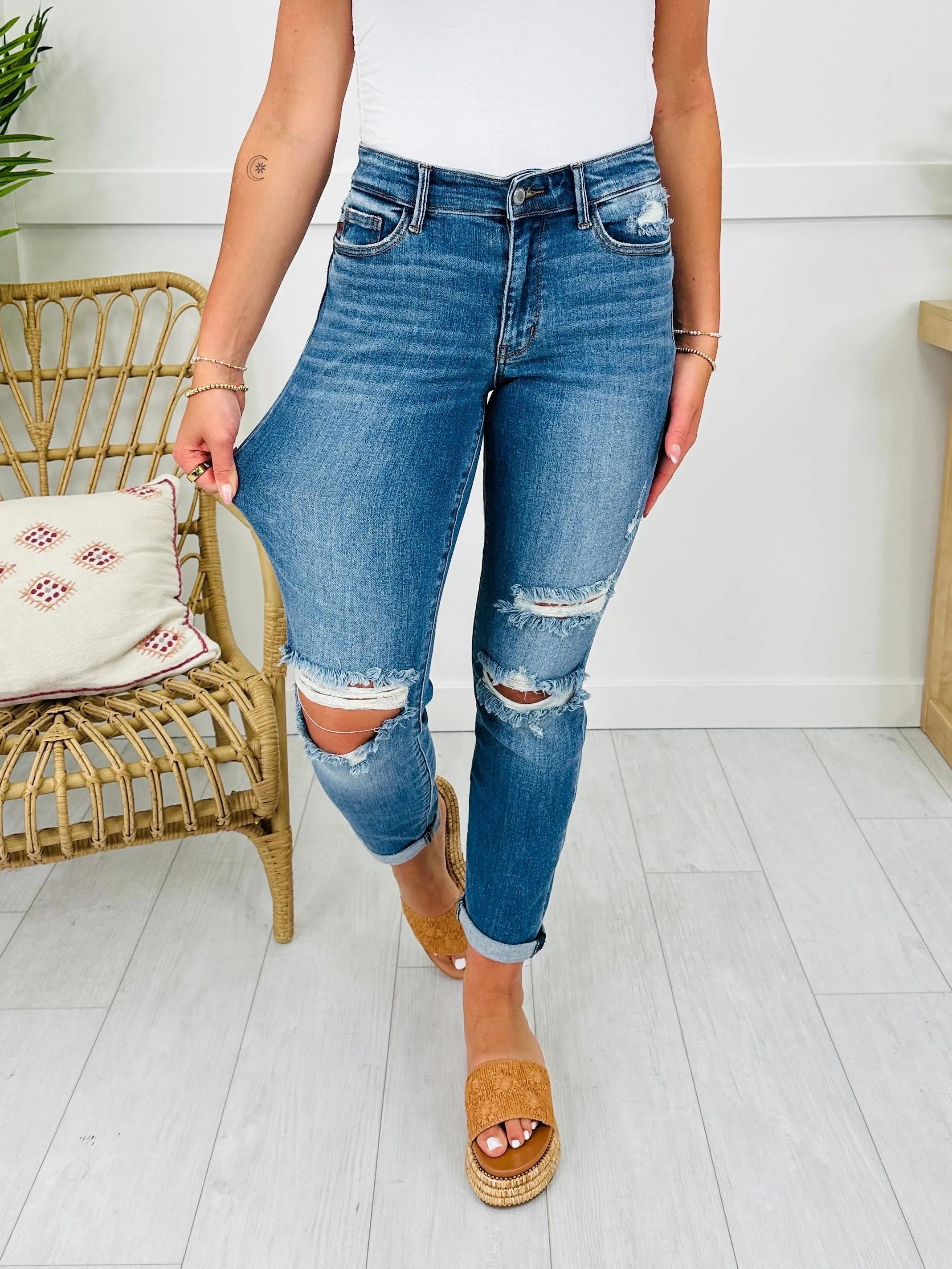 Judy Blue Vintage Revival Boyfriend Jeans