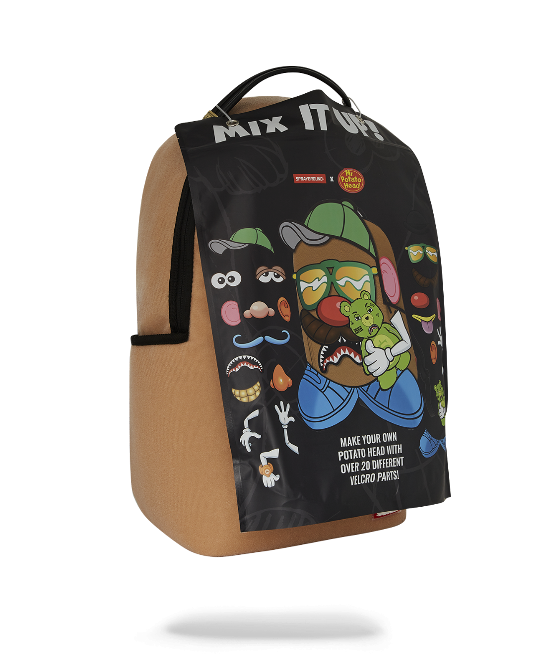 MR. POTATO HEAD VELCRO PATCH MIX-IT-UP DLXSV BACKPACK