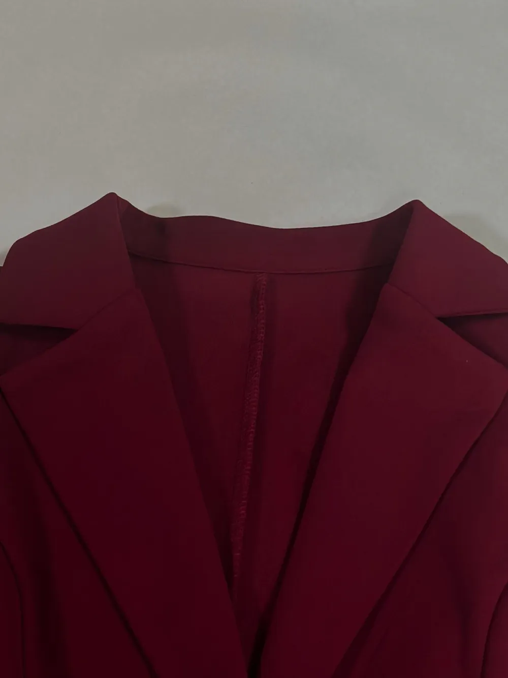 Women's Two-Piece Set Plain Button Lapel Blazer & Suit Pants, Elegant Business Casual Long Sleeve Outerwear