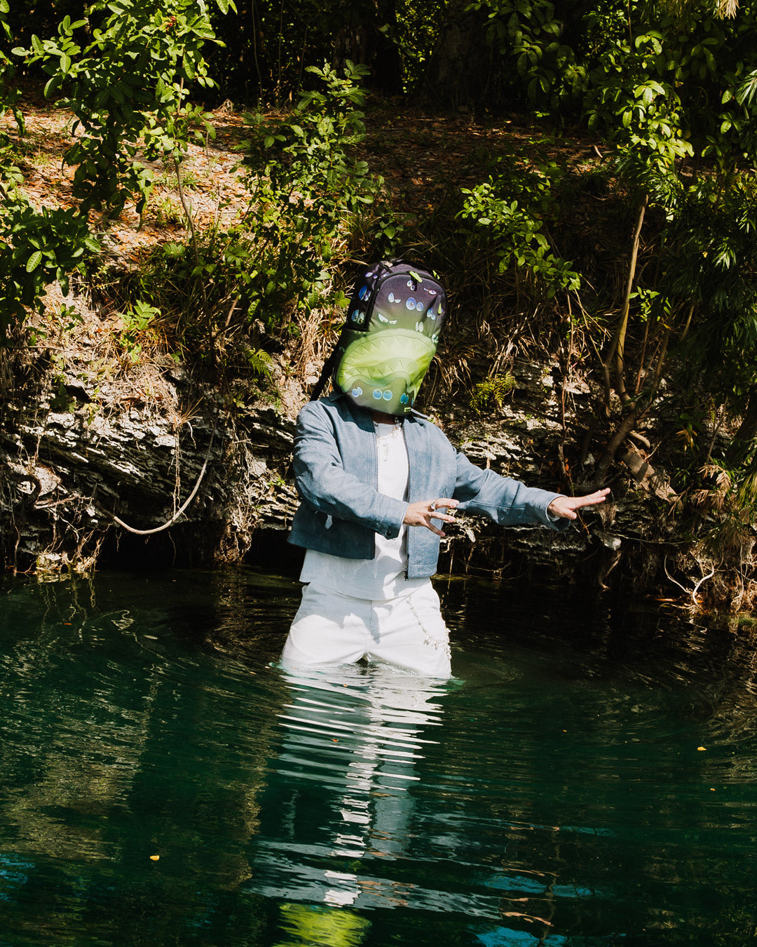 EYES ALL A GLOW (GLOW IN THE DARK) DLXR BACKPACK