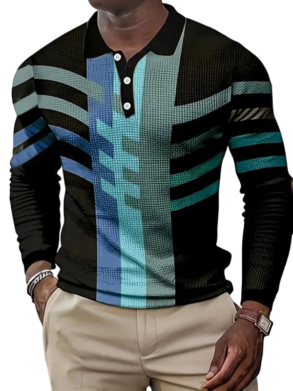 Men's Fashion Casual Sports Polo Shirt