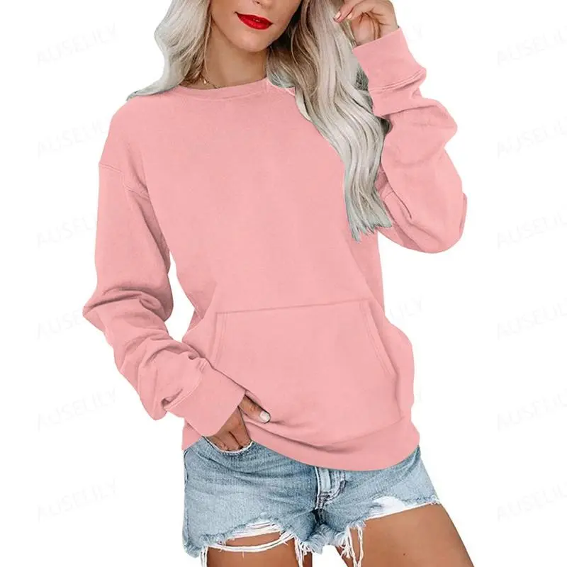 🔥LAST DAY 70% OFF✨Women’s Oversized Crewneck Fleece Sweatshirt
