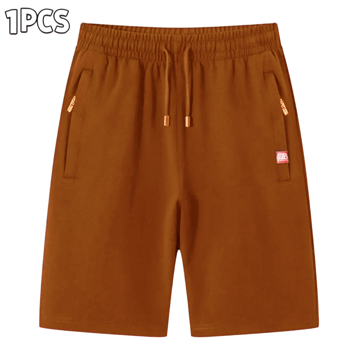 🩳 Men's Breathable Athletic Shorts with Zipper Pockets