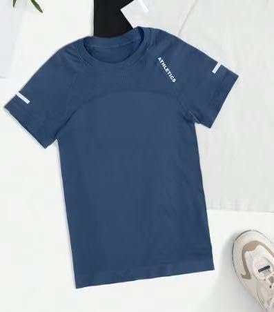 Women’s Raglan Sleeve Letter Print Sports Tee