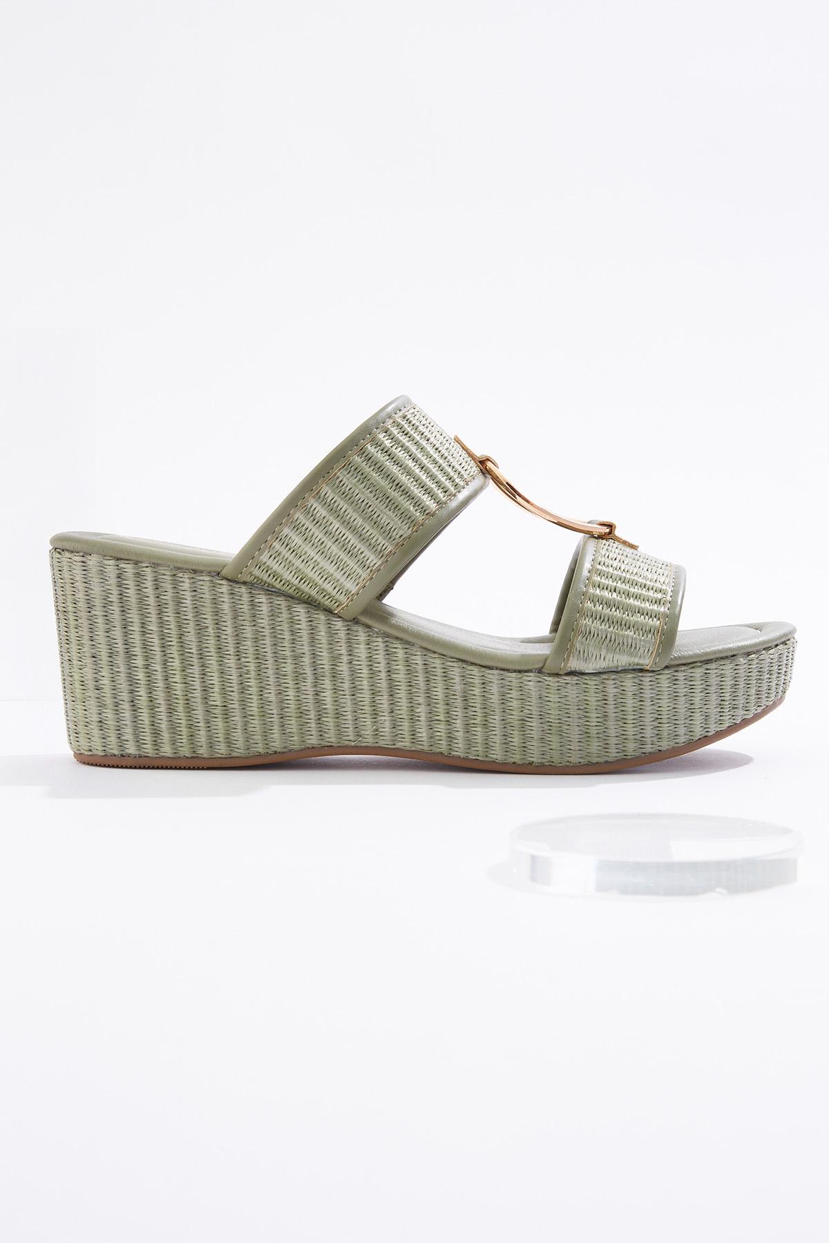 Raffia Ring Wedges
