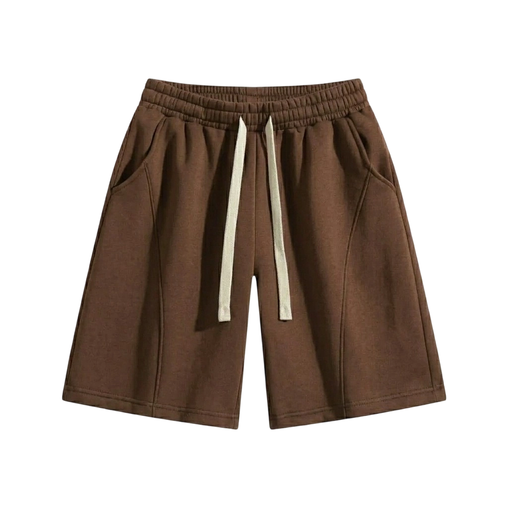 Men's Vintage Washed Casual Shorts – Lightweight Breathable Streetwear Shorts