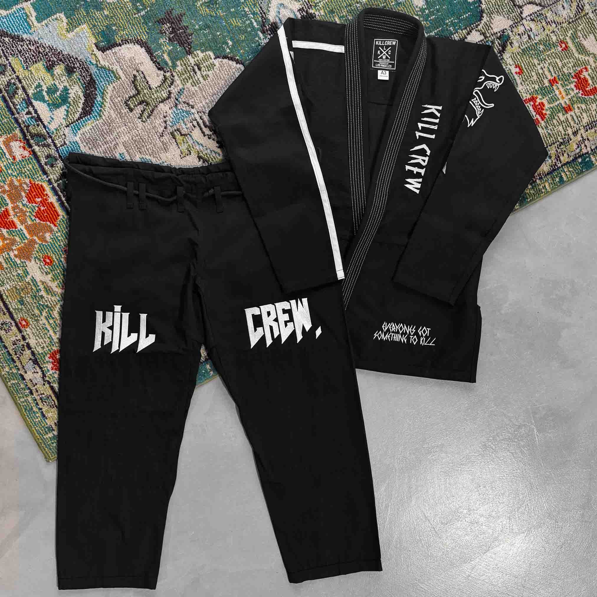 KILL CREW WOLF GI TOP - BLACK