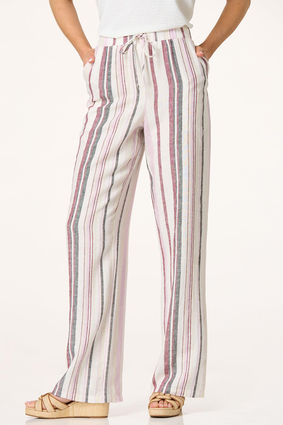 Stripe Linen Pants