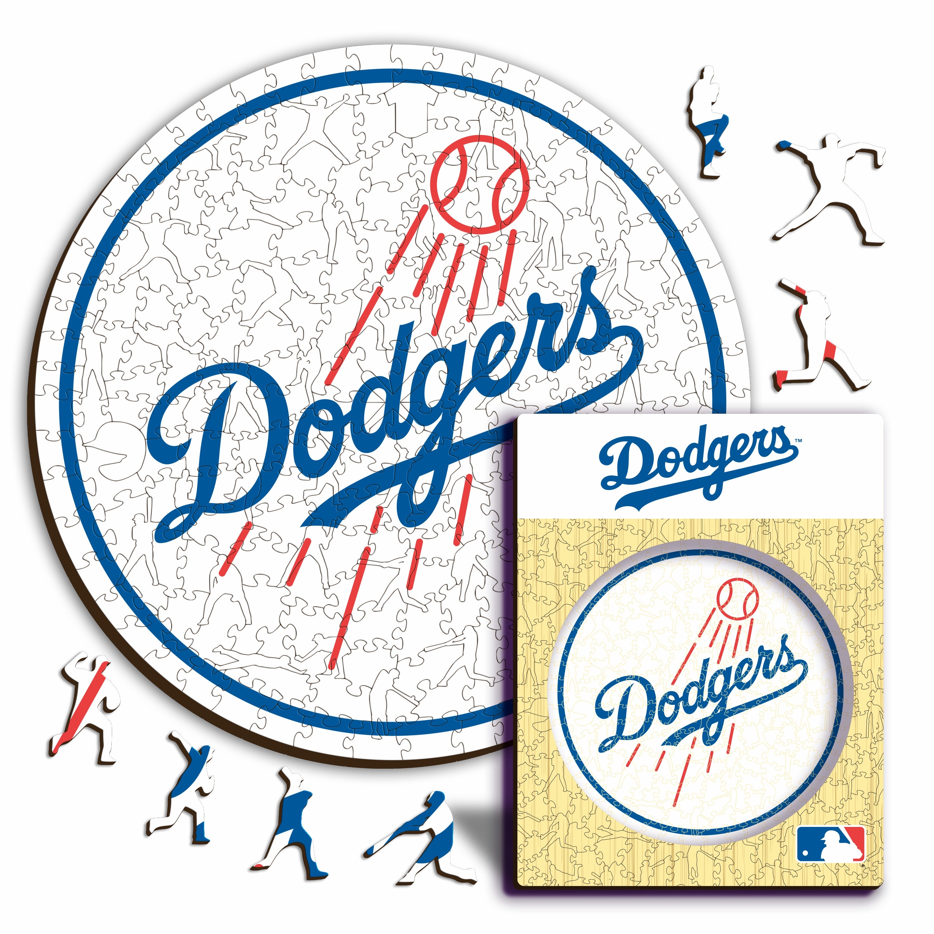 Los Angeles Dodgers™ - Wooden Puzzle