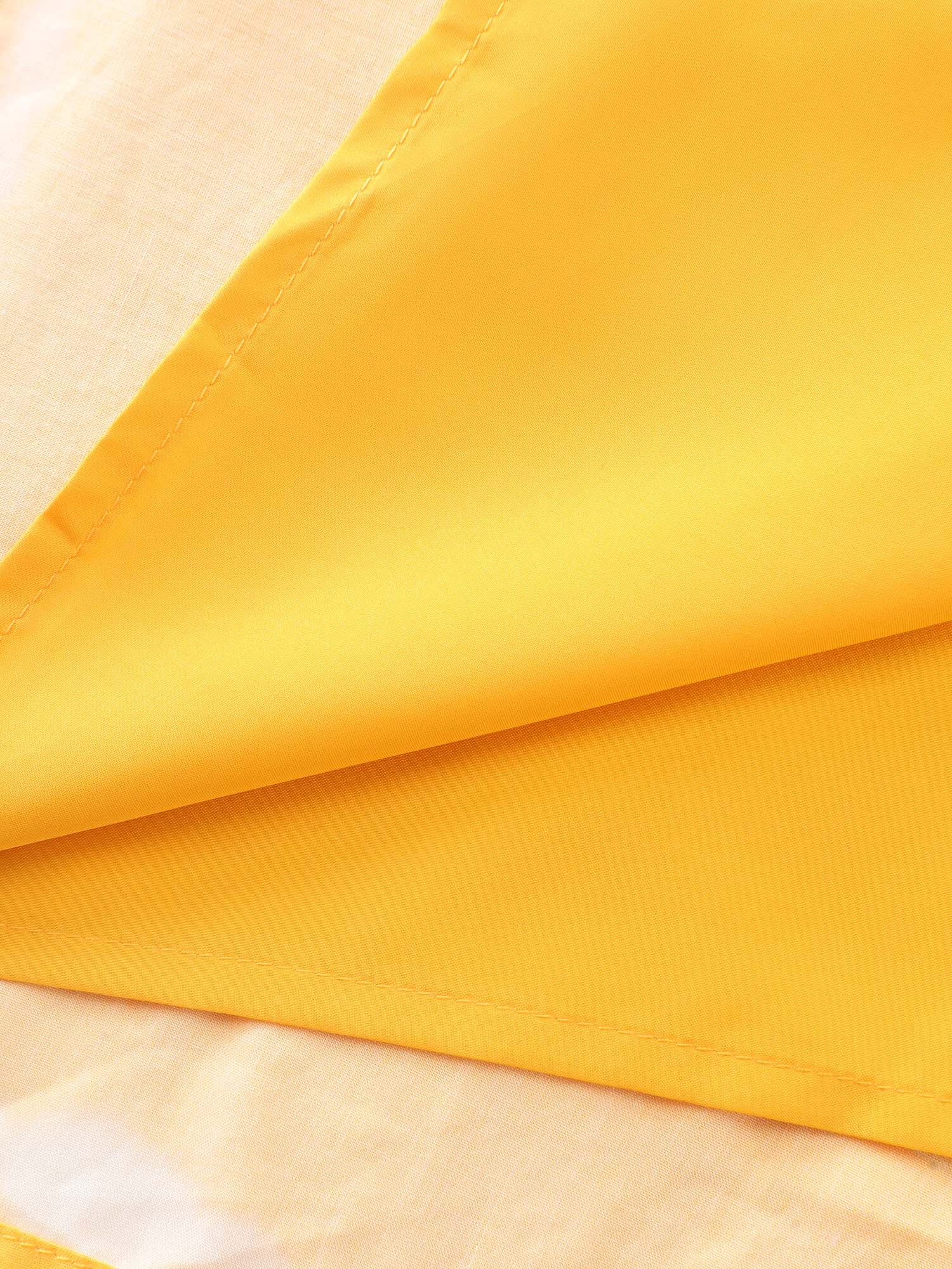 Zesty Striped Print A-Line Pockets Midi Dress