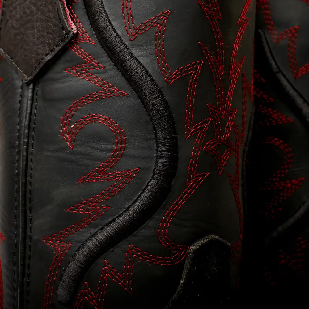 Black Rough-Out Leather Boots With 3D Lightweight Sole - Composite Toe