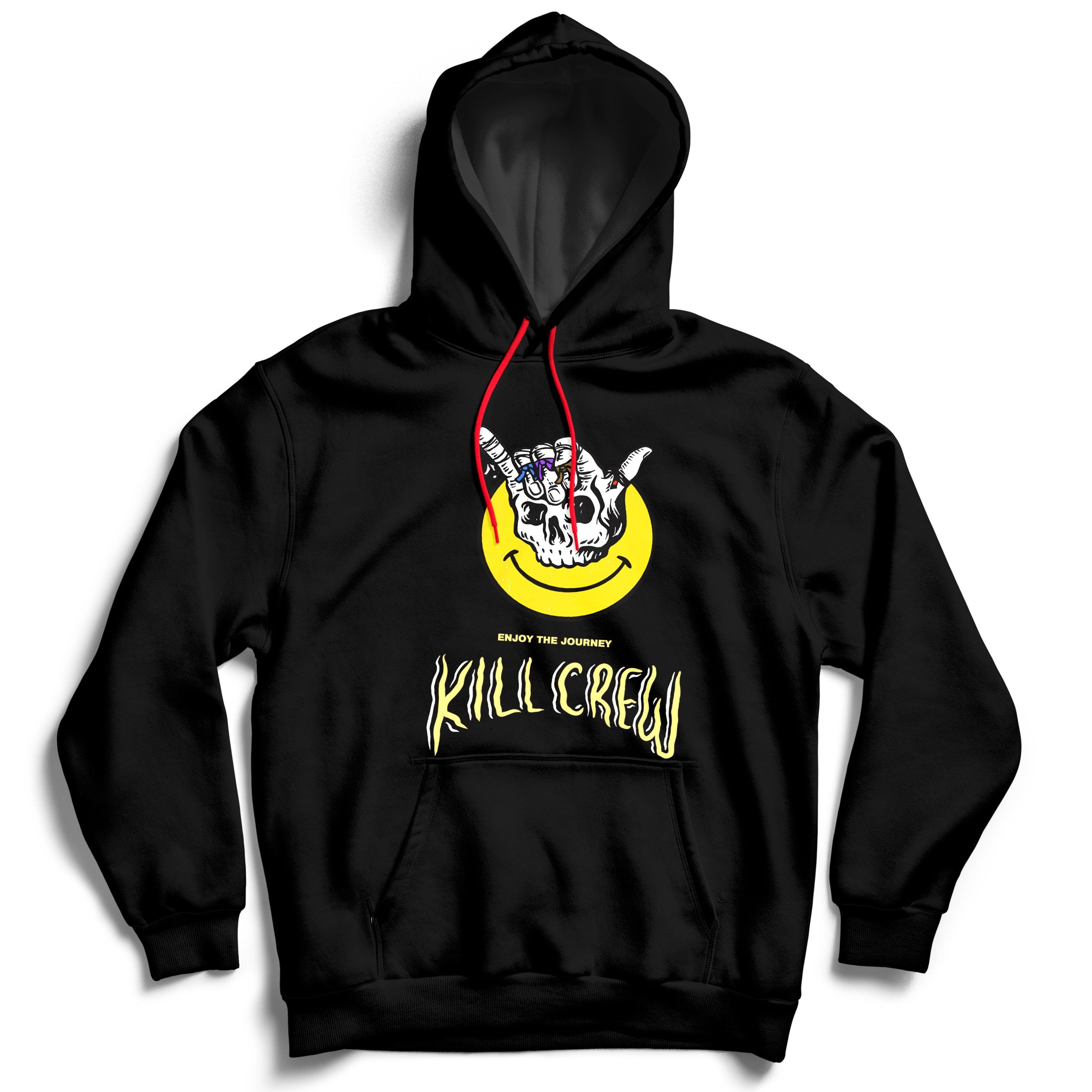 ENJOY THE JOURNEY HOODIE - BLACK