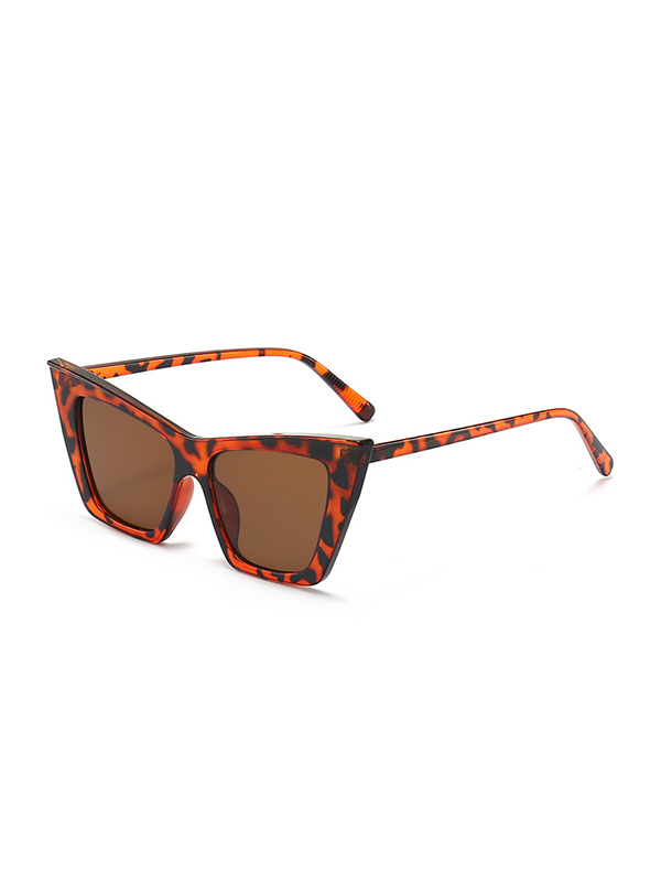 Geometric Sun-protection Sunglasses Accessories