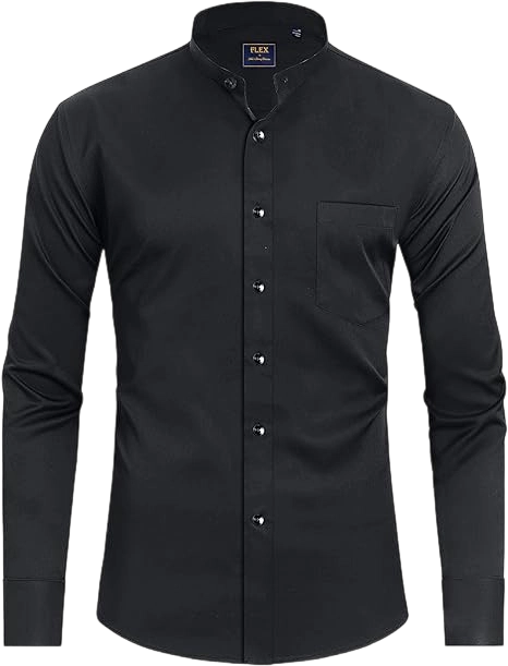 3-Pack Men's Stain Sheild Business Casual Dress Shirts - Slim Fit Long Sleeve Button Down Shirt