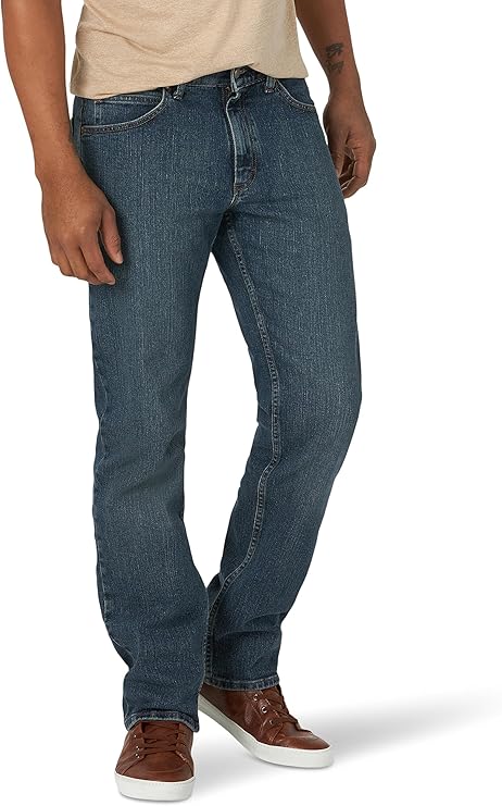 Premium Straight-Fit Cotton Jeans