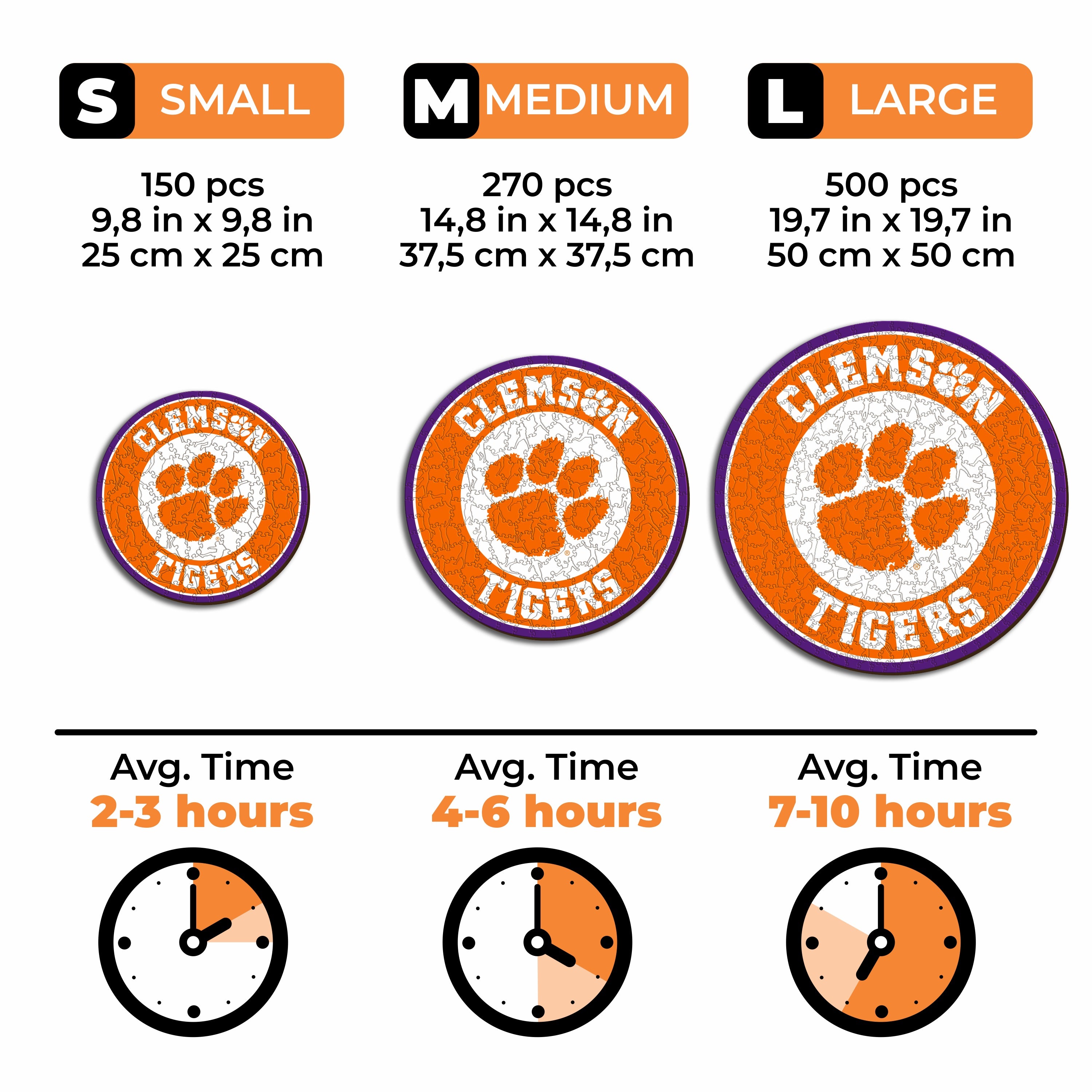 Clemson University - Wooden Puzzle