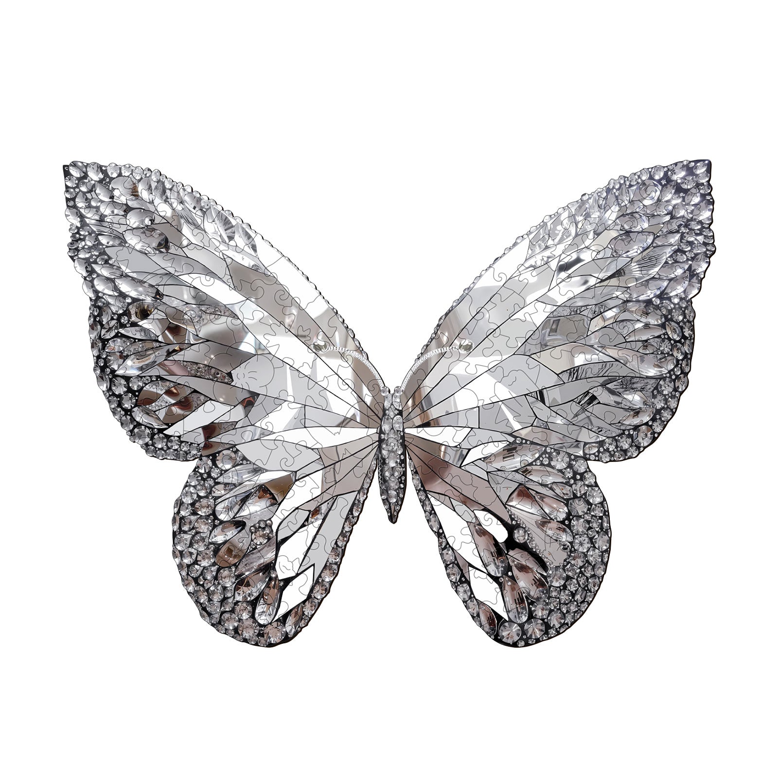 Rebirth Butterfly Wooden Jigsaw Puzzle