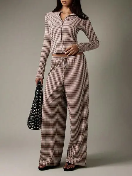 Women's Casual Loose-Fit Knitted Set