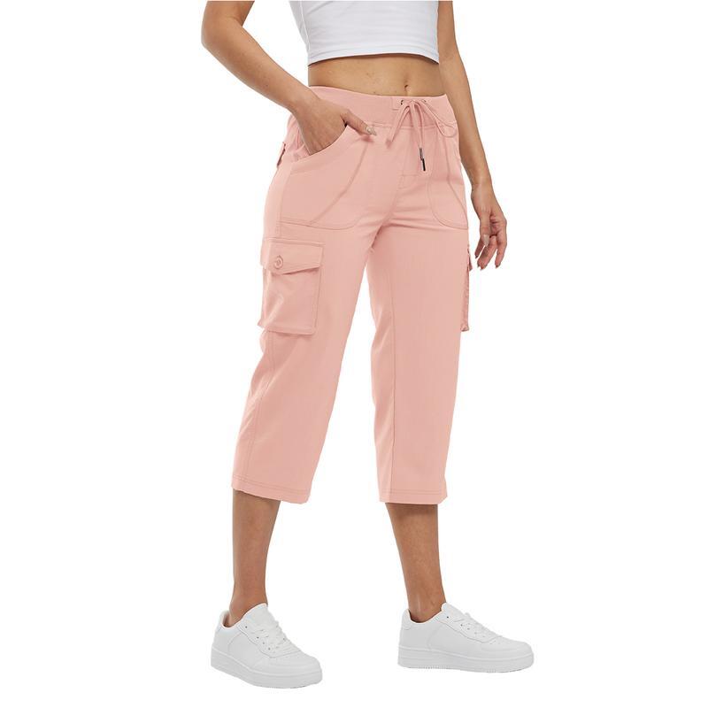 💝FINAL SALE💝 - Multi-Pocket Capri Cargo Pants