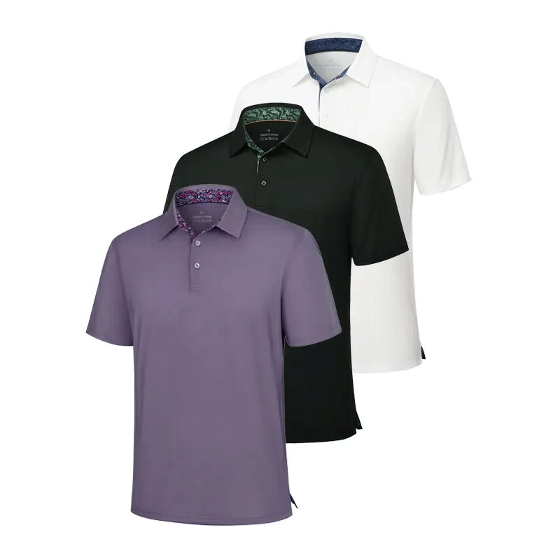 👕Men’s Classic Cotton Short-Sleeve Polo Shirt