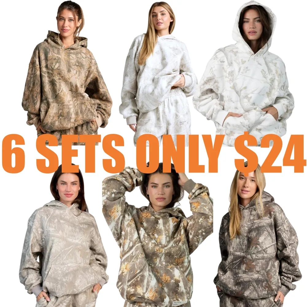 Camo Hoodie Sets