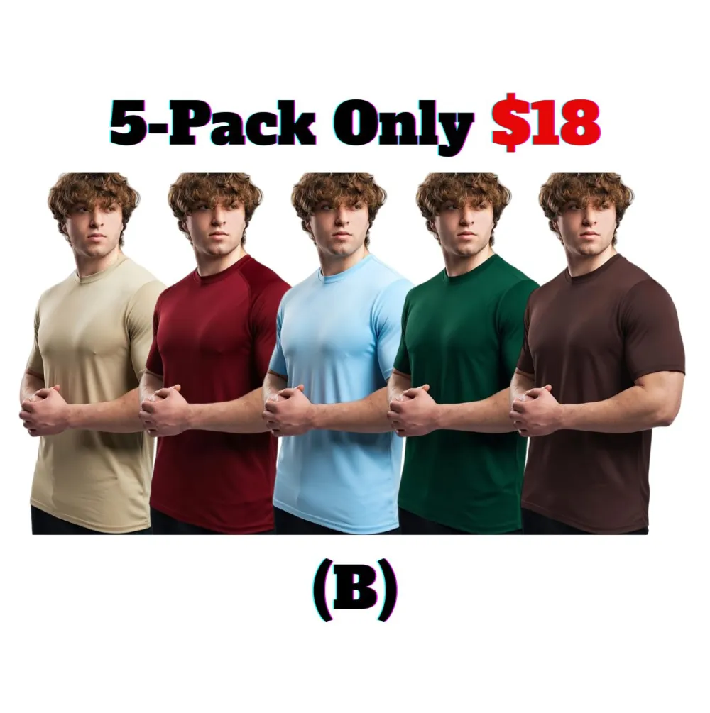 Men's Blank T-Shirt Classic & Thicker Material