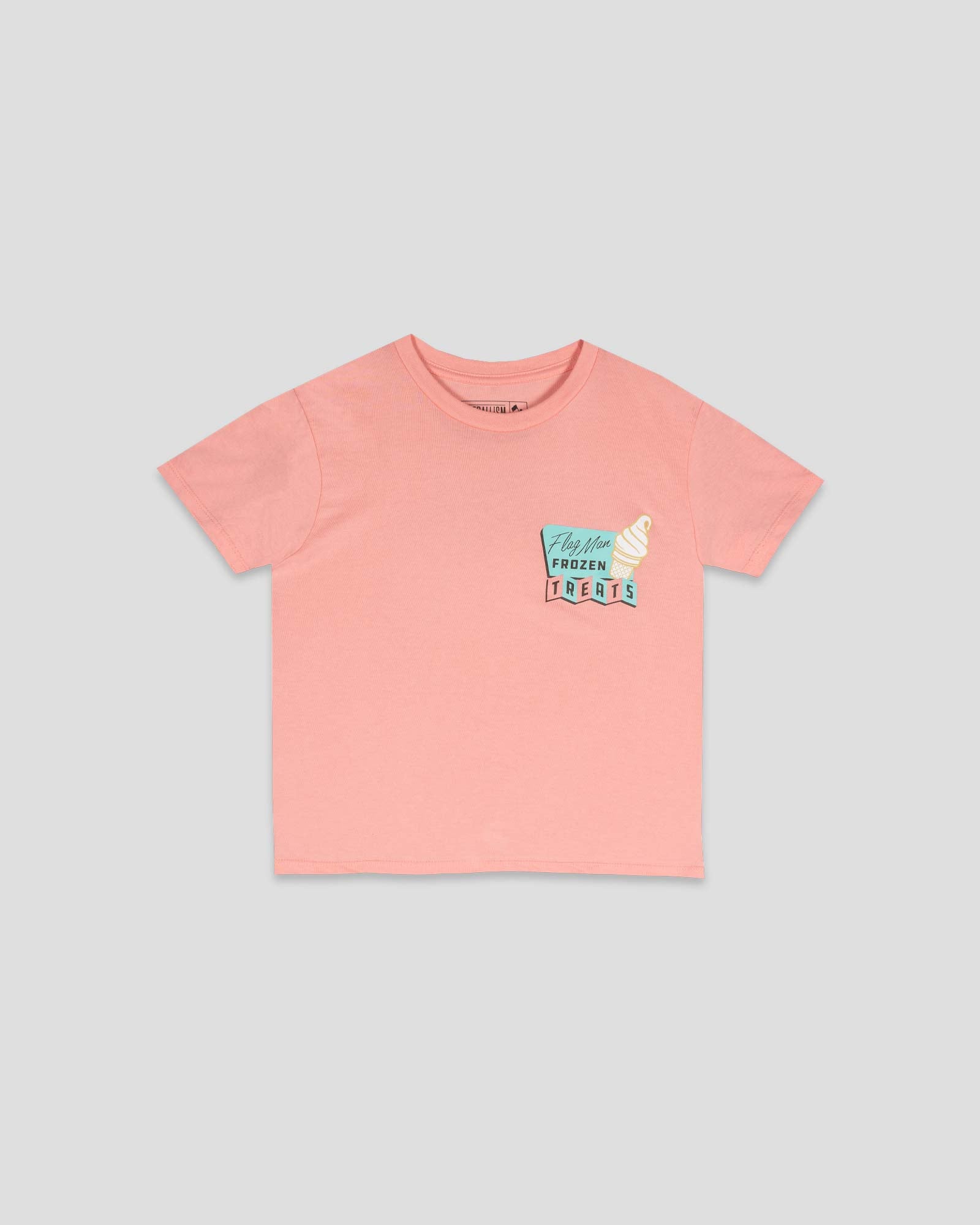 Frozen Treats Ice Cream Sundae T-Shirt (Strawberry) - Youth