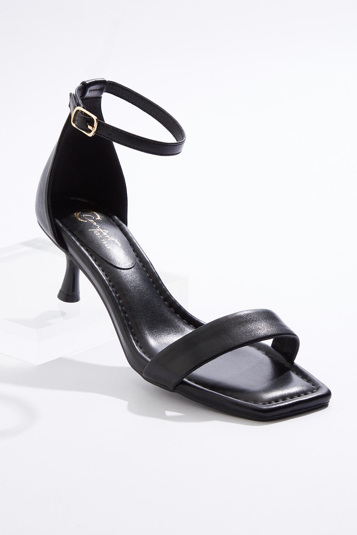 One Band Ankle Strap Sandals