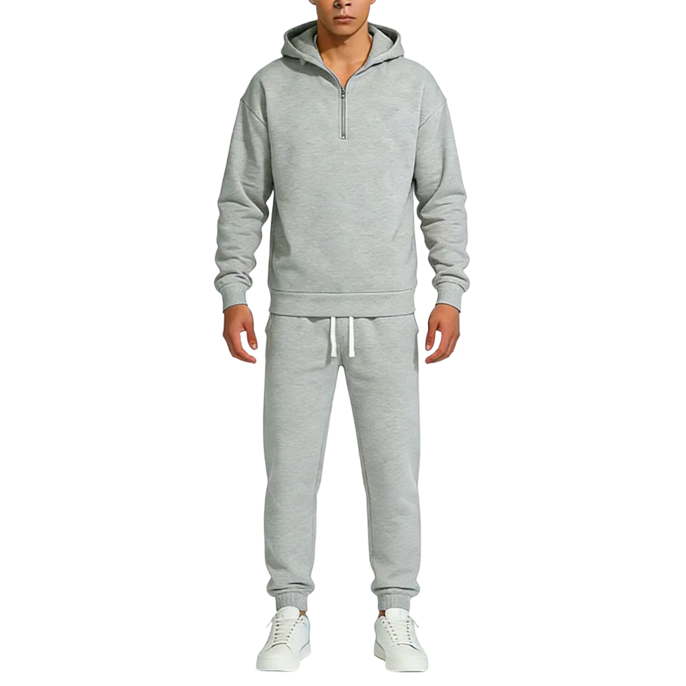 🔥Men's Plain Drop Shoulder Sweatsuit Set🔥