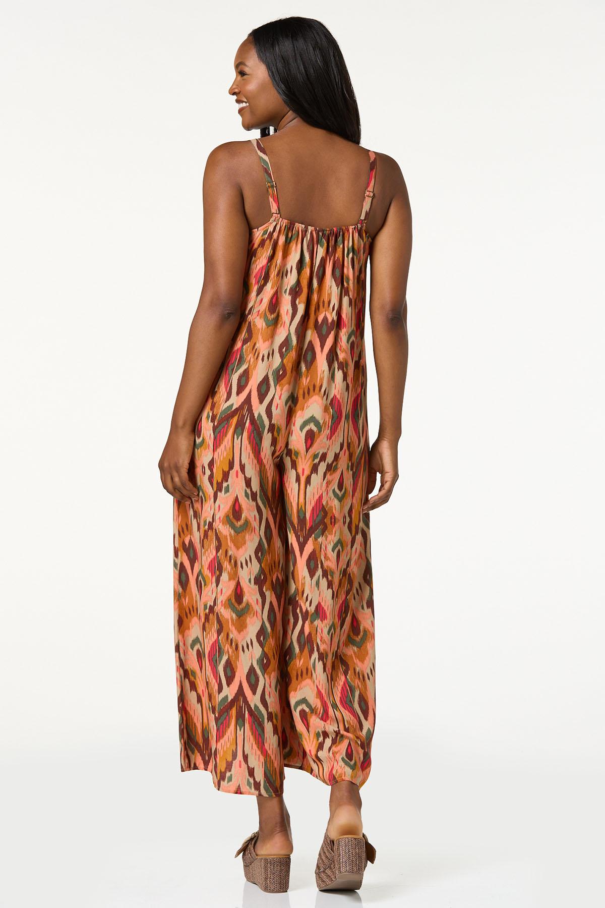 Beaded Ikat Genie Jumpsuit