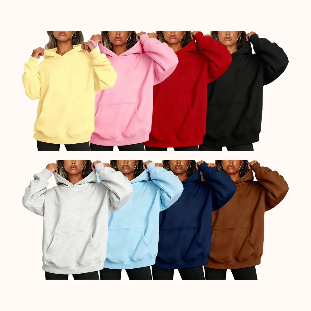 Women's Oversized Pullover Hoodie | Streetwear Sweatshirt