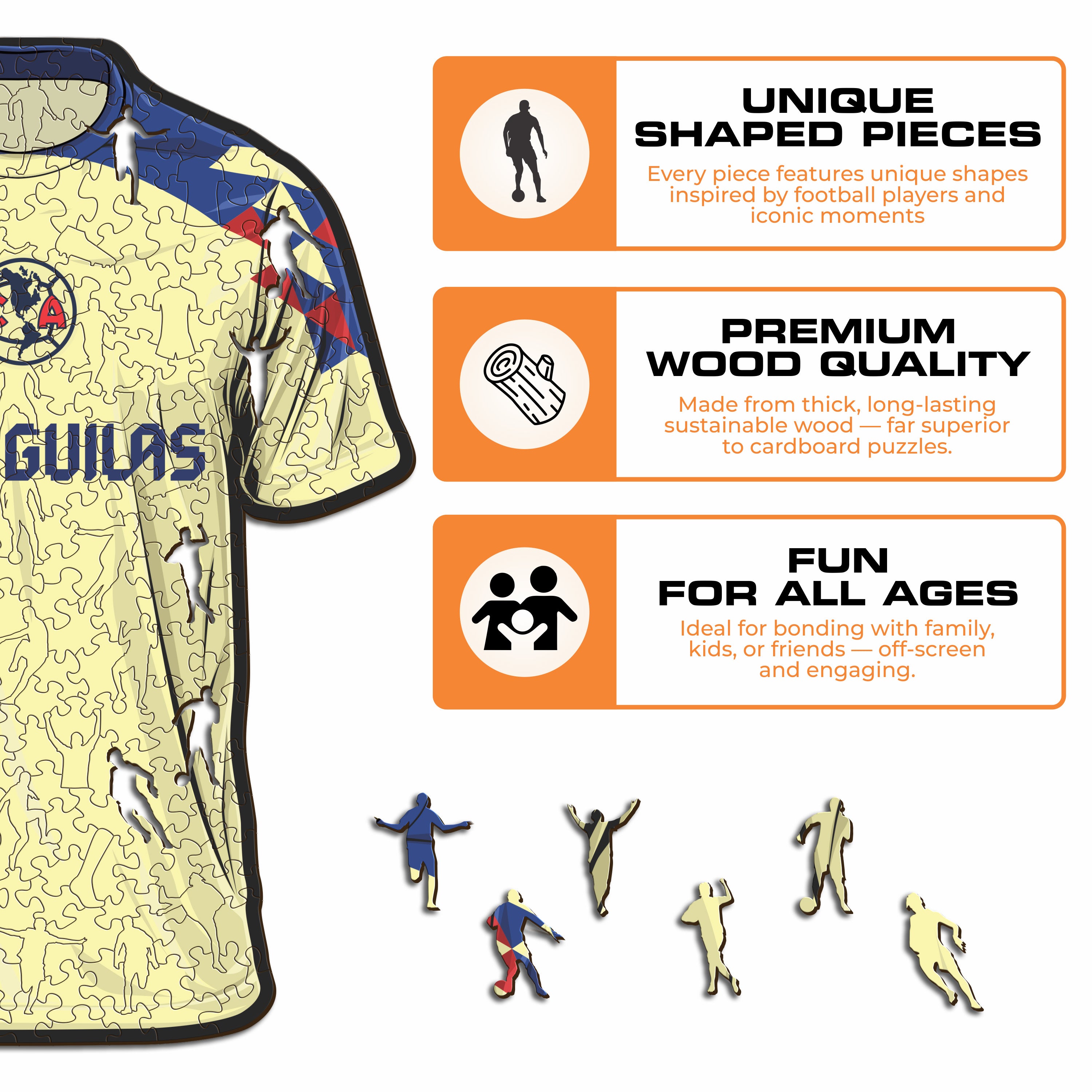 Club América® Jersey - Wooden Puzzle