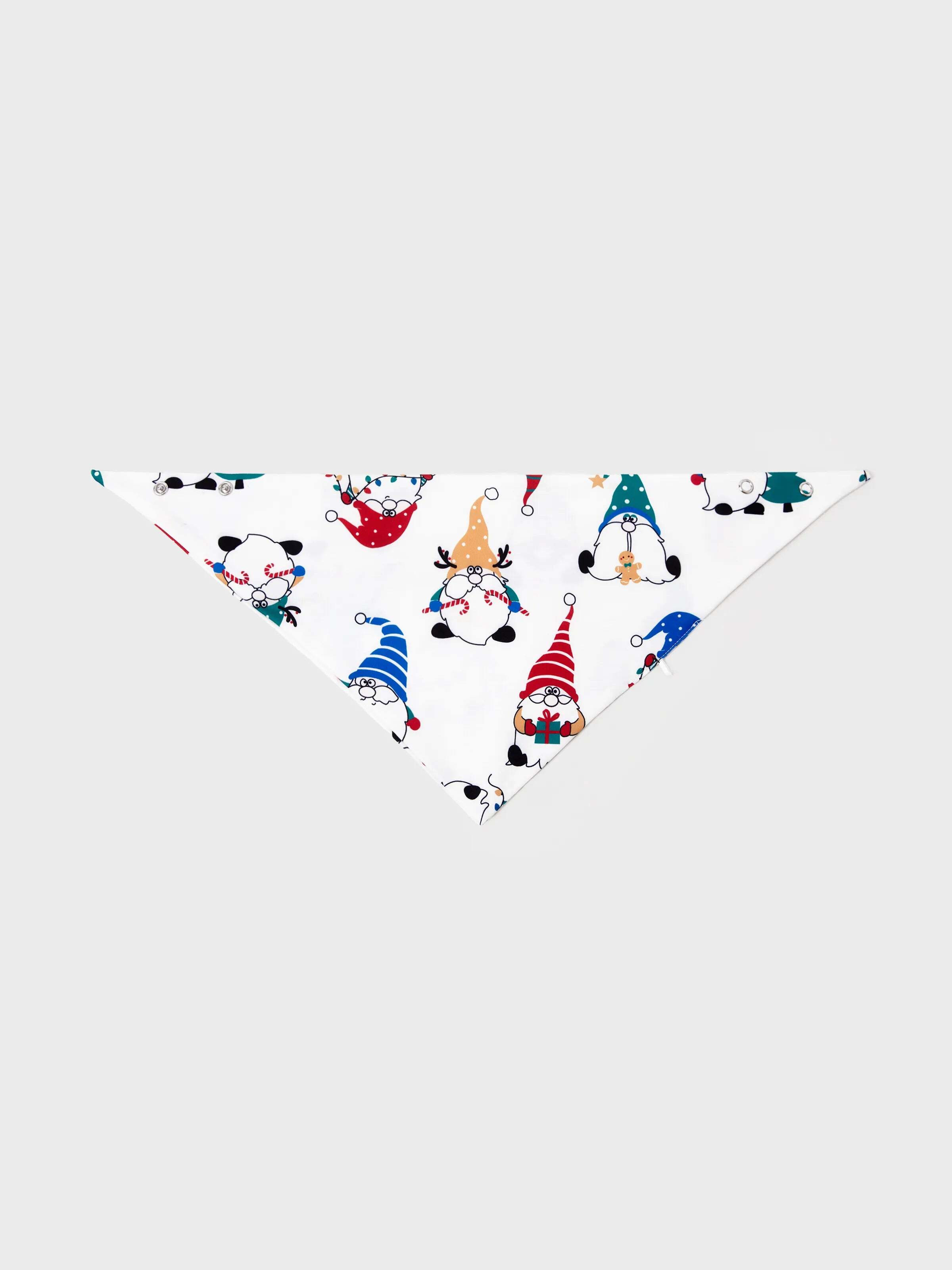 Christmas Matching Family Pajamas Set Christmas Gnome Print PJS with Christmas Socks Red