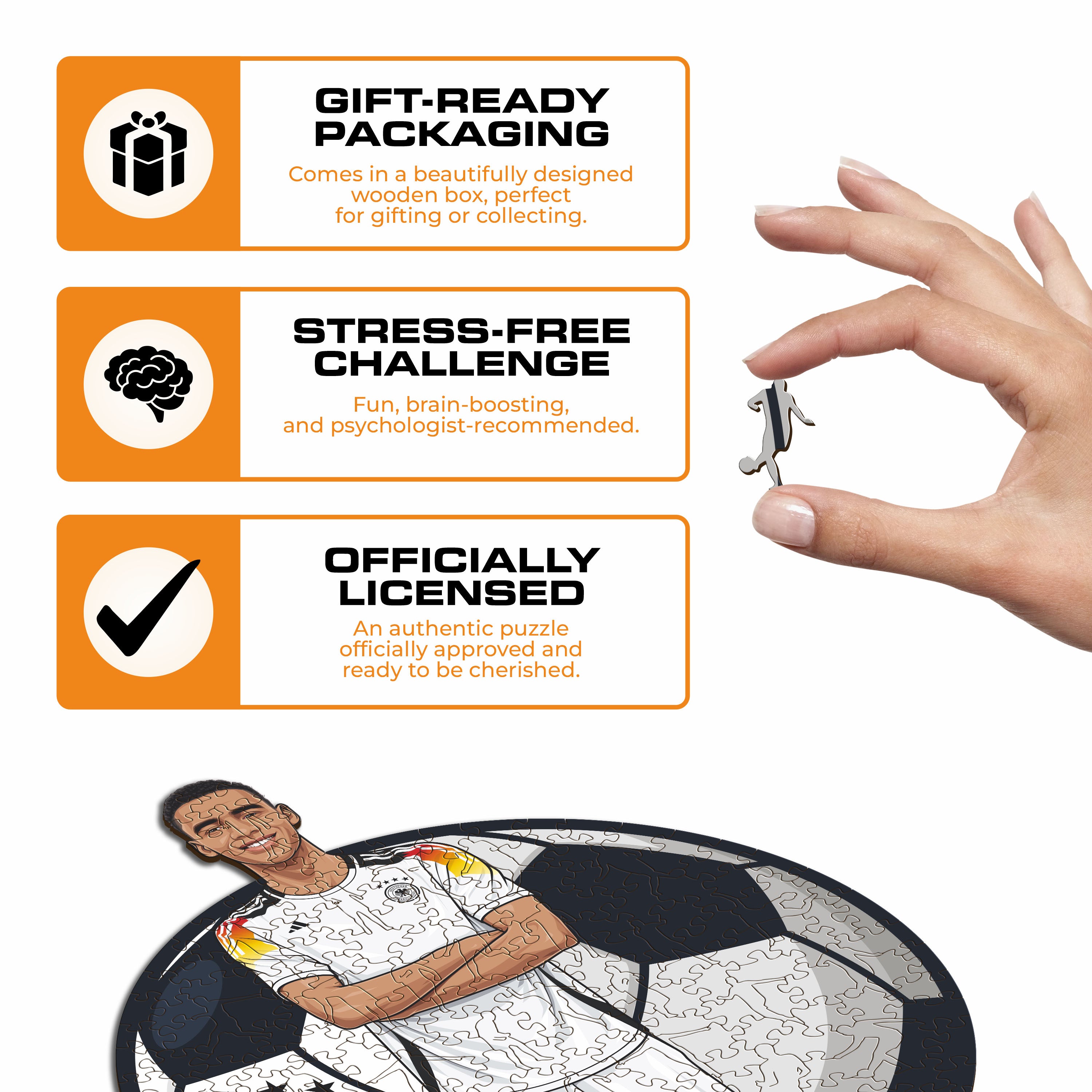 Jamal Musiala - Wooden Puzzle