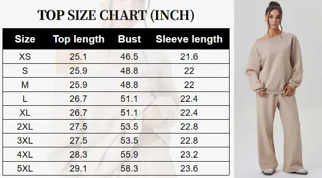 Women’s Sloping Shoulder Top & Wide Leg Pants Set