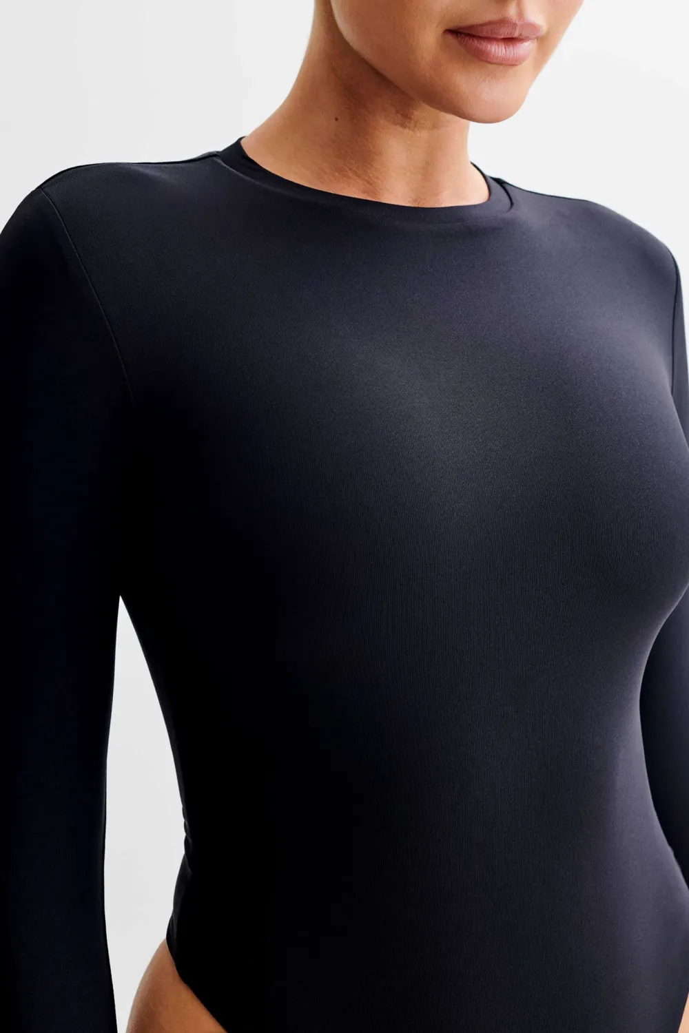 Long Sleeve Crew Neck Bodysuit